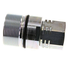 Steel DN 31.5 Hydraulic Coupling Socket G 1 1/4 inch Female Threads D M70 x 3
