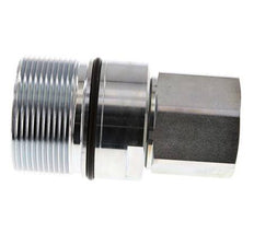 Stahl DN 31,5 Hydraulikkupplung Muffe G 1 1/2 Zoll Innengewinde D M70 x 3