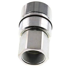 Stahl DN 31,5 Hydraulikkupplung Muffe G 1 1/2 Zoll Innengewinde D M70 x 3