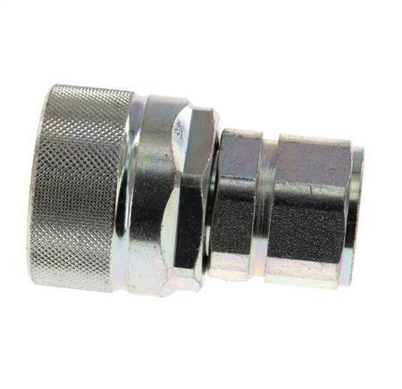 Stahl DN 12,5 Hydraulikkupplung Stecker M22x1,5 Innengewinde ISO 14541 D M36 x 2