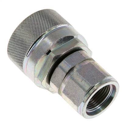 Stahl DN 12,5 Hydraulikkupplung Stecker M22x1,5 Innengewinde ISO 14541 D M36 x 2