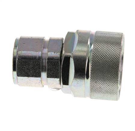 Stahl DN 12,5 Hydraulikkupplung Stecker M22x1,5 Innengewinde ISO 14541 D M36 x 2