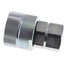 Steel DN 25 Hydraulic Coupling Plug G 1 inch Female Threads D M48 x 3