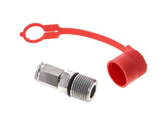 Edelstahl DN 6.3 Hydraulikkupplung Muffe G 1/4 Zoll Innengewinde ISO 14541 D M24 x 2