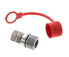 Edelstahl DN 12,5 Hydraulikkupplung Muffe G 1/2 Zoll Innengewinde ISO 14541 D M36 x 2