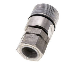 Stainless Steel DN 20 Hydraulic Coupling Socket G 3/4 inch Female Threads ISO 14541 D M42 x 2
