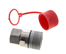 Edelstahl DN 31,5 Hydraulikkupplung Muffe G 1 1/2 Zoll Innengewinde D M70 x 3