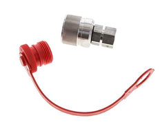 Edelstahl DN 10 Hydraulik-Kupplungsstecker G 3/8 Zoll Innengewinde ISO 14541 D M28 x 2