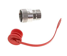 Edelstahl DN 12,5 Hydraulikkupplung Stecker G 1/2 Zoll Innengewinde ISO 14541 D M36 x 2