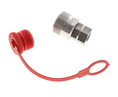 Edelstahl DN 12,5 Hydraulikkupplung Stecker G 1/2 Zoll Innengewinde ISO 14541 D M36 x 2