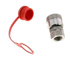 Edelstahl DN 20 Hydraulik-Kupplungsstecker G 3/4 Zoll Innengewinde ISO 14541 D M42 x 2