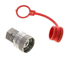 Edelstahl DN 20 Hydraulik-Kupplungsstecker G 3/4 Zoll Innengewinde ISO 14541 D M42 x 2