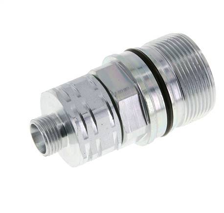 Stahl DN 20 Hydraulikkupplung Muffe 12 mm L Druckring ISO 14541/8434-1 D M42 x 2