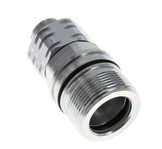 Steel DN 20 Hydraulic Coupling Socket 15 mm L Compression Ring ISO 14541/8434-1 D M42 x 2