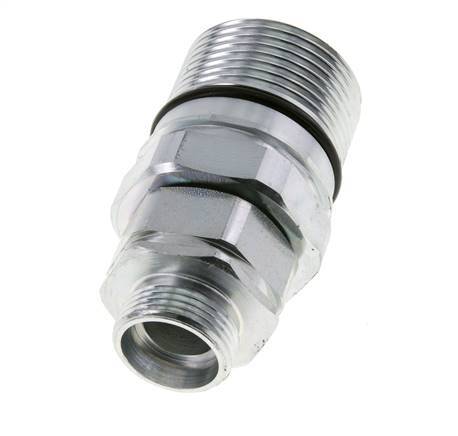 Stahl DN 25 Hydraulikkupplung Muffe 22 mm L Druckring ISO 8434-1 D M48 x 3