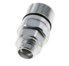 Stahl DN 25 Hydraulikkupplung Muffe 22 mm L Druckring ISO 8434-1 D M48 x 3
