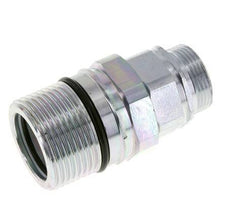 Steel DN 25 Hydraulic Coupling Socket 28 mm L Compression Ring ISO 8434-1 D M48 x 3