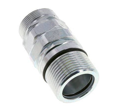 Stahl DN 25 Hydraulikkupplung Muffe 35 mm L Druckring ISO 8434-1 D M48 x 3