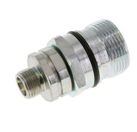 Stahl DN 12,5 Hydraulikkupplung Muffe 10 mm S Druckring ISO 14541/8434-1 D M36 x 2