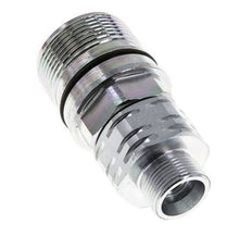 Stahl DN 20 Hydraulikkupplung Muffe 16 mm S Druckring ISO 14541/8434-1 D M42 x 2