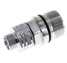 Stahl DN 20 Hydraulikkupplung Muffe 16 mm S Druckring ISO 14541/8434-1 D M42 x 2