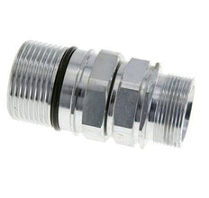 Steel DN 25 Hydraulic Coupling Socket 30 mm S Compression Ring ISO 8434-1 D M48 x 3