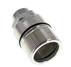 Steel DN 31.5 Hydraulic Coupling Socket 30 mm S Compression Ring ISO 8434-1 D M70 x 3