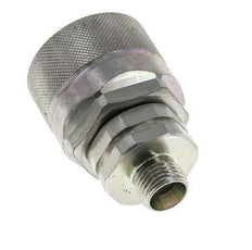 Stahl DN 12,5 Hydraulikkupplung Stopfen 10 mm L Kompressionsring ISO 14541/8434-1 D M36 x 2