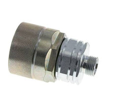 Stahl DN 20 Hydraulikkupplung Stecker 12 mm L Druckring ISO 14541/8434-1 D M42 x 2
