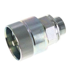 Stahl DN 25 Hydraulikkupplung Stecker 22 mm L Druckring ISO 8434-1 D M48 x 3