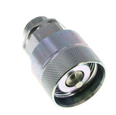 Stahl DN 25 Hydraulikkupplung Stecker 22 mm L Druckring ISO 8434-1 D M48 x 3