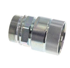 Stahl DN 25 Hydraulikkupplung Stecker 35 mm L Druckring ISO 8434-1 D M48 x 3