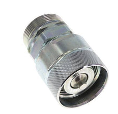 Stahl DN 25 Hydraulikkupplung Stecker 35 mm L Druckring ISO 8434-1 D M48 x 3