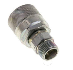 Stahl DN 10 Hydraulikkupplung Stecker 12 mm S Druckring ISO 14541/8434-1 D M28 x 2