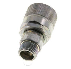 Stahl DN 10 Hydraulikkupplung Stecker 12 mm S Druckring ISO 14541/8434-1 D M28 x 2