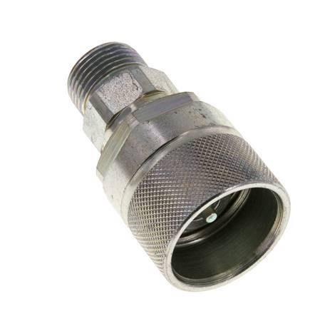 Stahl DN 10 Hydraulikkupplung Stecker 12 mm S Druckring ISO 14541/8434-1 D M28 x 2