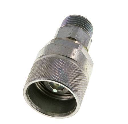 Stahl DN 10 Hydraulikkupplung Stecker 12 mm S Druckring ISO 14541/8434-1 D M28 x 2