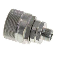 Stahl DN 12,5 Hydraulikkupplung Stecker 10 mm S Druckring ISO 14541/8434-1 D M36 x 2