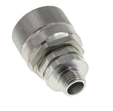 Stahl DN 12,5 Hydraulikkupplung Stecker 10 mm S Druckring ISO 14541/8434-1 D M36 x 2