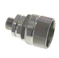 Stahl DN 12,5 Hydraulikkupplung Stecker 10 mm S Druckring ISO 14541/8434-1 D M36 x 2