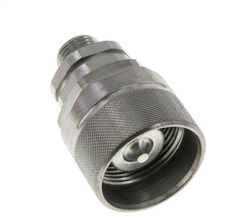 Stahl DN 12,5 Hydraulikkupplung Stecker 10 mm S Druckring ISO 14541/8434-1 D M36 x 2