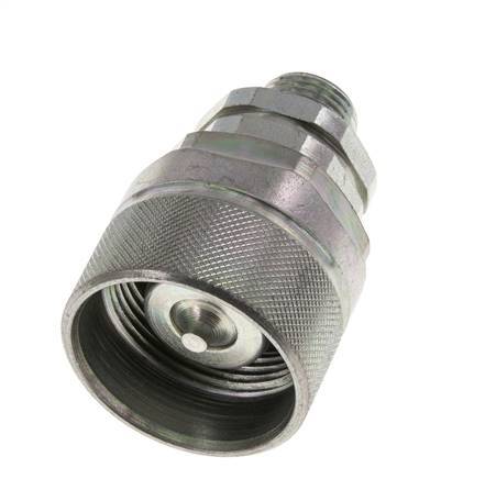 Stahl DN 12,5 Hydraulikkupplung Stecker 10 mm S Druckring ISO 14541/8434-1 D M36 x 2