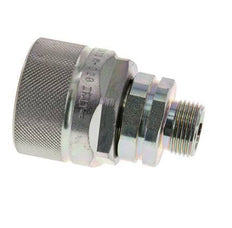 Stahl DN 12,5 Hydraulikkupplung Stopfen 12 mm S Kompressionsring ISO 14541/8434-1 D M36 x 2