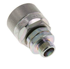 Stahl DN 12,5 Hydraulikkupplung Stopfen 12 mm S Kompressionsring ISO 14541/8434-1 D M36 x 2