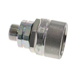 Stahl DN 12,5 Hydraulikkupplung Stopfen 12 mm S Kompressionsring ISO 14541/8434-1 D M36 x 2