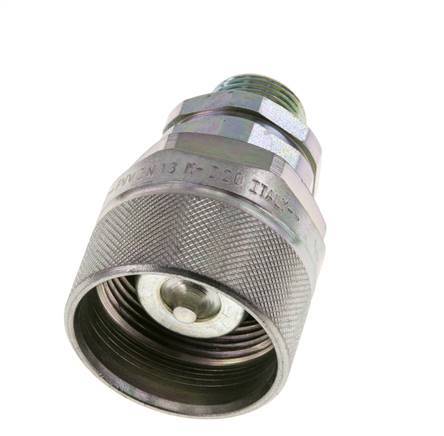 Stahl DN 12,5 Hydraulikkupplung Stopfen 12 mm S Kompressionsring ISO 14541/8434-1 D M36 x 2