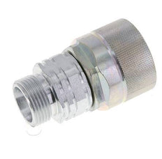 Steel DN 20 Hydraulic Coupling Plug 20 mm S Compression Ring ISO 14541/8434-1 D M42 x 2