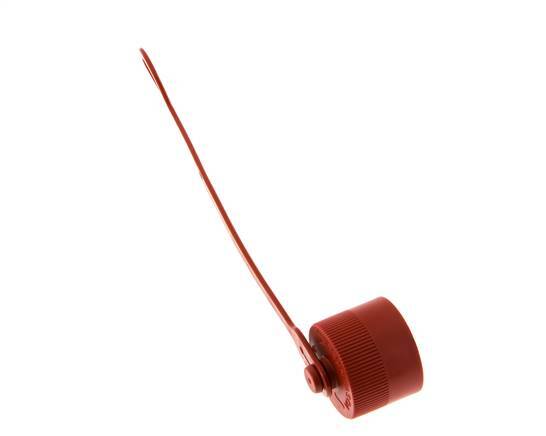 42 mm Kunststoff-Staubschutzkappe für Kupplungsdose ISO 14541 [2 Stück]