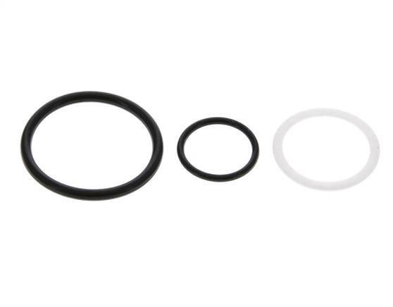 PTFE/NBR Seals Set for ISO 14541 Hydraulic Coupling (M 36 x 2 and 42 mm) [5 Pieces]