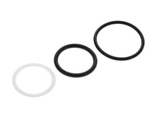 PTFE/NBR Seals Set for ISO 14541 Hydraulic Coupling (M 42 x 2 and 48 mm) [5 Pieces]